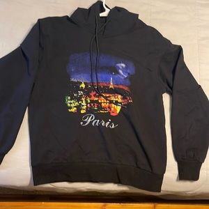 Balenciaga FW17 Paris Hoodie in Black, Men’s